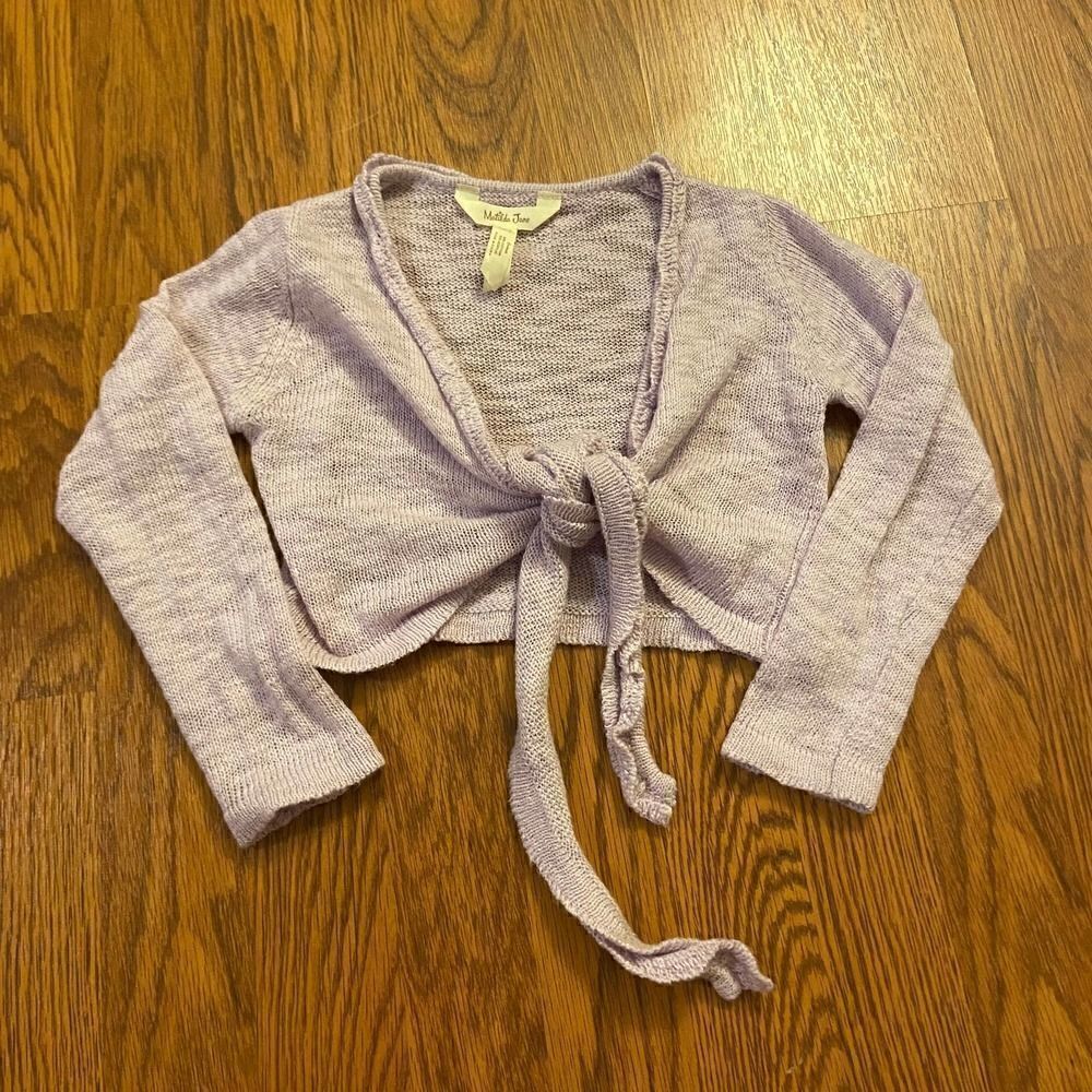Matilda Jane Lilac Purple Shrug Sweater Size 4